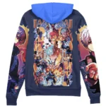Rising Potential, Hero Drive, Growth Mindset, Courage Spark, Training Spirit, Inner Power, Moral Strength, Brave Path, Power Control, Steady Progress, Hero Resolve, Will To Rise, Disciplined Force, Youth Energy, Determined Heart Zipper Hoodie,Anime Style Zipper Hoodie ANI010122925538