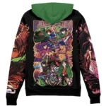Iron Pressure Zipper Hoodie,Anime Street Zipper Hoodie ANI010122925543