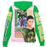 Serious Sci-Fi Tone Zipper Hoodie,Anime Streetwear Zip Hoodie ANI010122925565