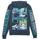 Ready Mind Zipper Hoodie,Simple Anime Zipper Hoodie ANI010122925579