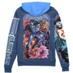Raw Power Zipper Hoodie,Anime Lounge Zip Hoodie ANI010122925636