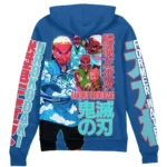 Steel Calm Zipper Hoodie,Anime Lounge Zip Hoodie ANI010122925682