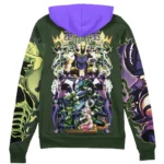 Adaptive Mind Zipper Hoodie,Anime Zip-Up Hoodie ANI010122925695