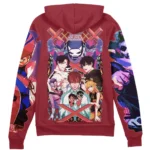 System Rebellion Zipper Hoodie,Anime Casual Outerwear Hoodie ANI010122925707