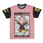 Composed Action T-Shirt, Anime Inspired T-Shirt ANI014122925032