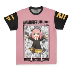 Composed Action T-Shirt, Anime Inspired T-Shirt ANI014122925032
