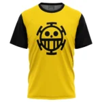 Stylized Combat Spirit T-Shirt, Relaxed Fit Anime Tee ANI014122925128