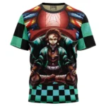 Night Courage T-Shirt, Clean Anime Tee ANI014122925323