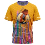 Open Horizon T-Shirt, Anime Casual Top ANI014122925360