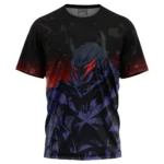 Focus Edge T-Shirt, Minimal Anime T-Shirt ANI014122925374