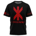 Immersive Game World T-Shirt, Modern Anime Tee ANI014122925403
