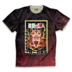 Training Spirit T-Shirt, Relaxed Fit Anime Tee ANI014122925501