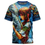 Skill Momentum T-Shirt, Daily Wear Anime Tee ANI014122925503