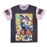 Literary Power Clash T-Shirt, Anime Street T-Shirt ANI014122925813