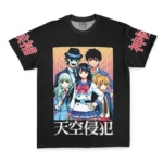 Cheerful Journey Mode T-Shirt, Anime Casual Top ANI014122925864
