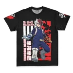 Bold Resolve T-Shirt, Anime Casual Top ANI014122925985