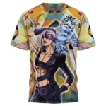 Eccentric Warrior Code T-Shirt, Anime Style T-Shirt ANI014122926015