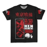 Night Courage T-Shirt, Anime Style T-Shirt ANI014122926095