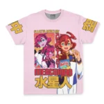 Literary Power Clash T-Shirt, Modern Anime Tee ANI014122926161