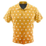 Inner Flame Hawaiian Shirt, Victory Aura Button Shirt ANI015123025013
