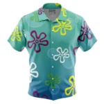 Bright Smile Hawaiian Shirt, Victory Aura Button Shirt ANI015123025014