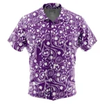 Power Training Aesthetic Hawaiian Shirt, Tropical Anime Button Shirt ANI015123025037