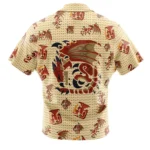 Immersive Game World Hawaiian Shirt, Anime Spirit Button Shirt ANI015123025055