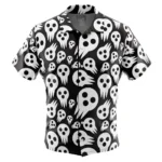 Unique Art Style Hawaiian Shirt, Everyday Aura Button Shirt ANI015123025065