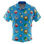 Classic Platform Joy Hawaiian Shirt, Hero Energy Button Shirt ANI015123025072