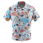 Relaxed Comedy Tone Hawaiian Shirt, Anime Culture Button Shirt ANI015123025077