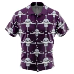 Grand Journey Hawaiian Shirt, Summer Anime Button Shirt ANI015123025130