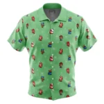 Level Up Spirit Hawaiian Shirt, Bold Anime Button Shirt ANI015123025131