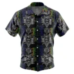 Apocalyptic Anxiety Tone Hawaiian Shirt, Bold Aura Button Shirt ANI015123025151