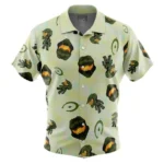 Fast Reaction Style Hawaiian Shirt, Bold Anime Button Shirt ANI015123025164