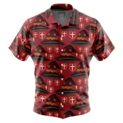 Fantasy World Satire Hawaiian Shirt, Anime Spirit Button Shirt ANI015123025191
