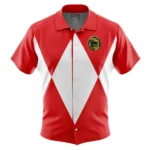 Brave Formation Hawaiian Shirt, Anime Spirit Button Shirt ANI015123025230