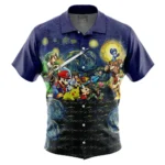 Fighter Chaos Hawaiian Shirt, Anime Vibe Button Shirt ANI015123025296