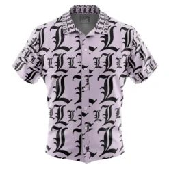 Sharp Focus Hawaiian Shirt, Tropical Otaku Button Shirt ANI015123025311