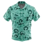 Positive Drive Hawaiian Shirt, Anime Lifestyle Button Shirt ANI015123025347