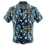 Skill Building Hawaiian Shirt, Summer Anime Button Shirt ANI015123025367