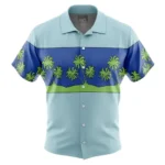 Timeless Power Crest Hawaiian Shirt, Summer Anime Button Shirt ANI015123025378
