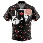 Supernatural Combat Hawaiian Shirt, Celebration Aura Button Shirt ANI015123025402