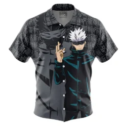 Tactical Pressure Hawaiian Shirt, Anime Event Button Shirt ANI015123025404