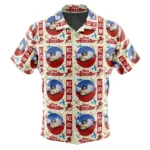 Nature Harmony Hawaiian Shirt, Everyday Anime Button Shirt ANI015123025431
