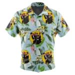 Popular Aesthetic Code Hawaiian Shirt, Tropical Anime Button Shirt ANI015123025482
