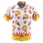 Competitive Play Vibes Hawaiian Shirt, Hero Energy Button Shirt ANI015123025491