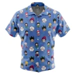 Tactical Growth Hawaiian Shirt, Anime Vibe Button Shirt ANI015123025504