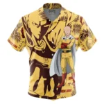 Flat Emotion Hawaiian Shirt, Summer Anime Button Shirt ANI015123025516