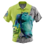 Contemporary Myth Blend Hawaiian Shirt, Summer Anime Button Shirt ANI015123025578