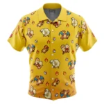 Light Courage Hawaiian Shirt, Otaku Vibe Button Shirt ANI015123025580
